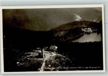77889 W7596 Seebach , Baden - Luftaufnahme Hornisgrinde mit Mummelsee