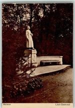 O5300 Weimar , Thür Liszt-Denkmal Liszt, F.