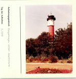 26486 W2946 Wangerooge , Nordseebad FOTO KEINE AK Alter Leuchtturm Foto montiert auf Karton