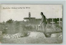 Wilna Vilnius 1917 - WK I - Heldenfriedhof AK