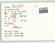 W5630 Remscheid DL1RA Heinz Bürger Qsl-Karte