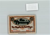 Glogau Glogow - Notgeld Brücke