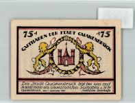 49610 W4570 Quakenbrück - Notgeld Sattlermeister