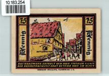 49610 W4570 Quakenbrück - Notgeld Sattlermeister
