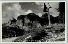 Sellajoch Passo Sella - Wegkreuz