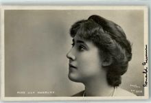 Miss Lily Hanbury - Frauenschönheit - Foto Russell & Sons Theaterschauspieler 1904 Foto AK
