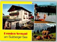 87477 W8961 Sulzberg , Allgäu - Pension Seebad am Sulzberger See Kühe