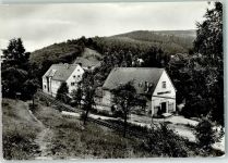 01762 O8239 Schmiedeberg , Osterzgeb - Rückseite mit Abschürfungen bzw Kleberesten Freiheitskapelle Eisenbahnlinie
