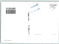 40472 W4030 Ratingen - Düsseldorfer Straße Hochhäuser Parkanlagen Freibad Markt Sparkasse Lintorfer Straße Kath. Krankenhaus Dicker Turm Rückseite mit Abschürfungen bzw Kleberesten