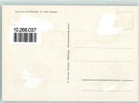 77743 W7607 Altenheim , Baden Gebrauchsspuren Rückseite mit Abschürfungen und Kleberesten