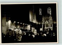56653 W5471 Maria Laach , Eifel - Kirche Innenansicht Pontifikalamt