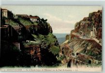 Constantine Qusantina 1920 - La sortie des Gorges du Rhummel vue du Pont El-Kantara AK