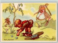 Humor von sign. A. Ludvik Salac Nr. 2308 Pfadfinder
