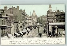 Liverpool 1903 - Ranelagh Street Straßenbahn AK