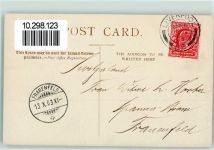 Liverpool 1903 - Ranelagh Street Straßenbahn AK