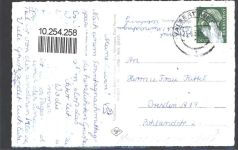 58540 W5882 Valbert , Westf - Freiizeit- und Schullandheim Haus am Ebbehang Rückseite mit Abschürfungen bzw Kleberesten