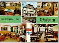 34414 W3530 Warburg , Westf - Gasthaus Papenheimer Hof Innenansicht