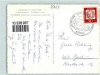 63936 W8762 Schneeberg , Unterfr - Wallfahrtskirche zur Mutter Gottes Taufbecken