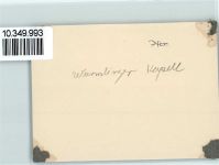 78573 W7204 Wurmlingen b Tuttlingen Privatfoto KEINE AK Wurmlinger Kapell