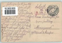 57500 Saint-Avold 1916 - Klostergarten Feldpost WK I