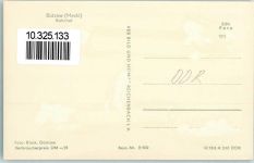 18246 O2620 Bützow Karte beschädigt Bahnhof
