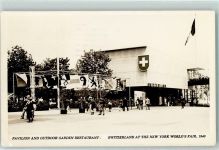 New York City Words Fair 1940 - Switzerland AK Ausstellung 1940 Foto AK