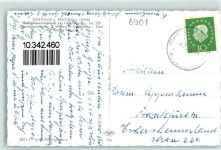 69253 W6901 Heiligkreuzsteinach - Gasthaus Pension zum Lamm