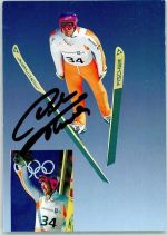 Dieter Thoma Faksimilie Unterschrift Ski KEINE AK