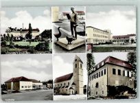 73240 W7317 Wendlingen am Neckar - Rathaus Postamt Schloss