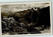 Franz Josefs Haus - Beschreibung aufgeklebt Hüttenstempel