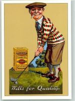 Golf Serie Gold Flake Cigarettes ( Museum Glucester ) Zigarette