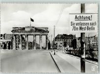 Brandenburger Tor Fotograf Klinke B 116 AK
