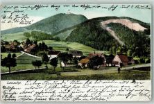 Lausche 1904 - Burg Hügel