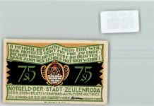 07937 O6570 Zeulenroda - Notgeld