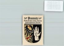 Prausnitz Prusice - Vignette Wappen Kaffee Hag ca 1920-1940