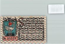 15344 O1260 Strausberg - Notgeld