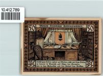 99867 O5801 Siebleben - Notgeld Arbeitszimmer Gustav Freytag