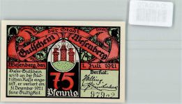 17255 O2084 Wesenberg , Meckl - Notgeld Ritter