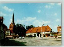 29451 W3138 Dannenberg Elbe - Ev. Kirche St. Johanis Parkplatz Wartehäuschen