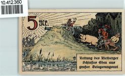 33397 W4835 Rietberg - Notgeld Kanone