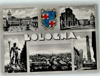 40100 Bologna - Piazza Vitorio Emanuele Basilica di S. Petronio Il Nerruno Le Torri