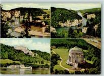 Weltenburg Kloster - Kloster Walhalla Befreiungshalle Donaudurchbruch