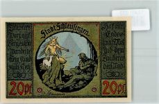 98553 O6056 Schleusingen - Notgeld Brunnenhäuschen