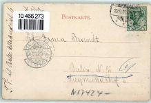 17419 O2251 Seebad Heringsdorf 1907 - Strand Segelboote