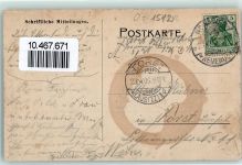 14542 O1512 Werder Havel 1906 Gebrauchsspuren Wachtelburg