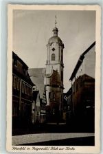 91443 W8533 Scheinfeld - Blick zur Kirche