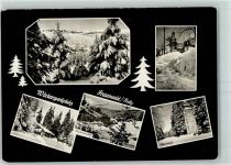 98711 O6304 Frauenwald - Winter Fraubachmühle Monument Wintersportplatz