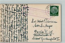 35753 W6349 Elgershausen , Kr Wetzlar - Landpoststempel über Wetzlar Skulptur Echo Herzig Erotik