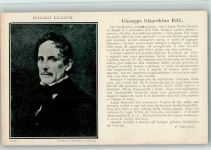 Italien Dichter - Guiseppe Gioacchino Belli AK Schwarzwald Dichter