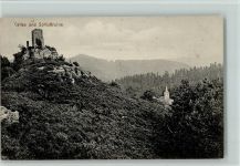 09000 Celles 1917 - Schloßruine AK